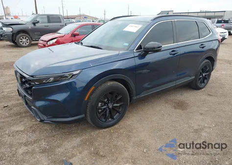 2023 Honda Cr-V Hybrid Sport z USA, uszkodzony, nr VIN 7FARS5H58PE013884